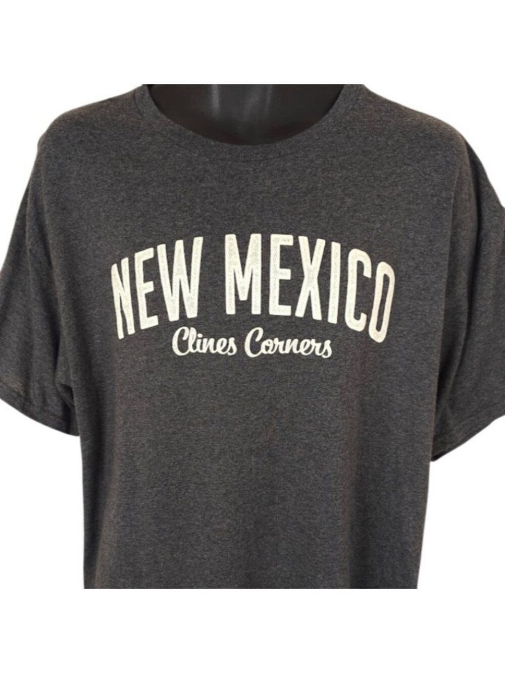 Clines Corners T Shirt Mens Size XL Gray New Mexico Travel Destination Tee